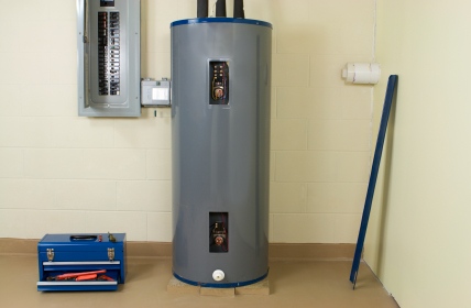 Water heater plumbing by Pateco Plumbing